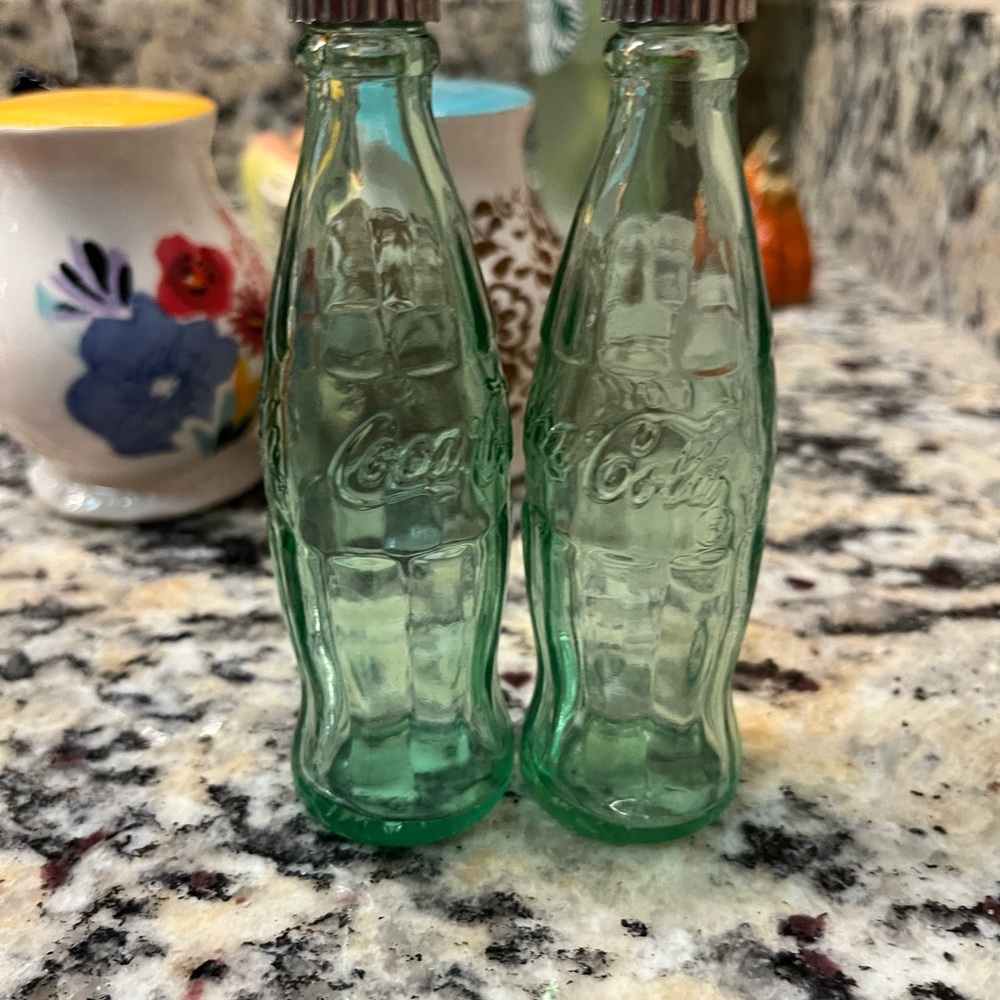 Coca-Cola salt and pepper shakers
